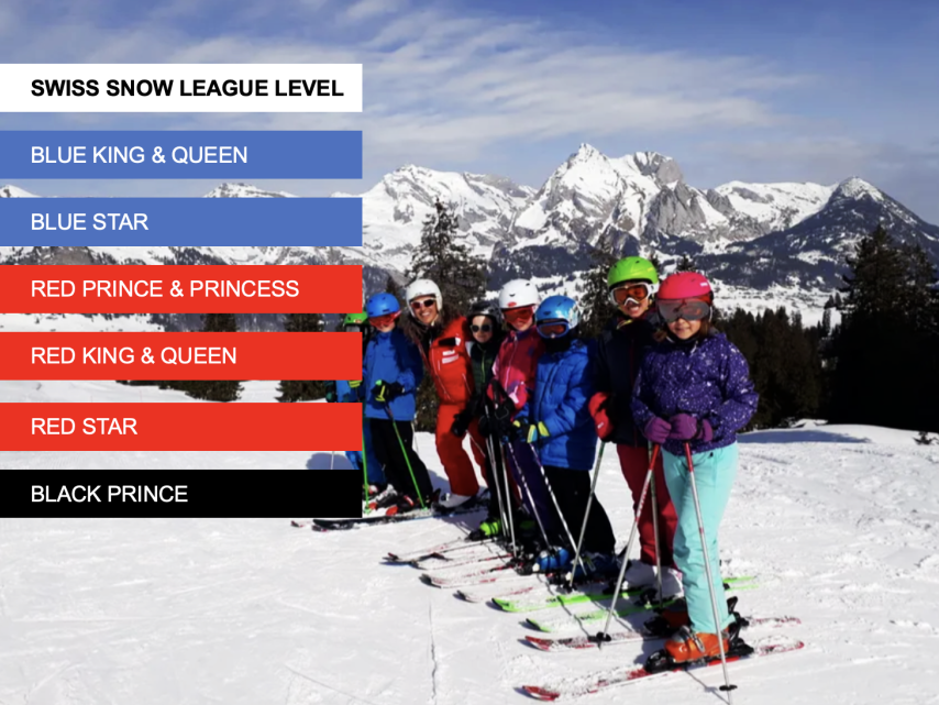 Skikurse für Kinder im Skigebiet